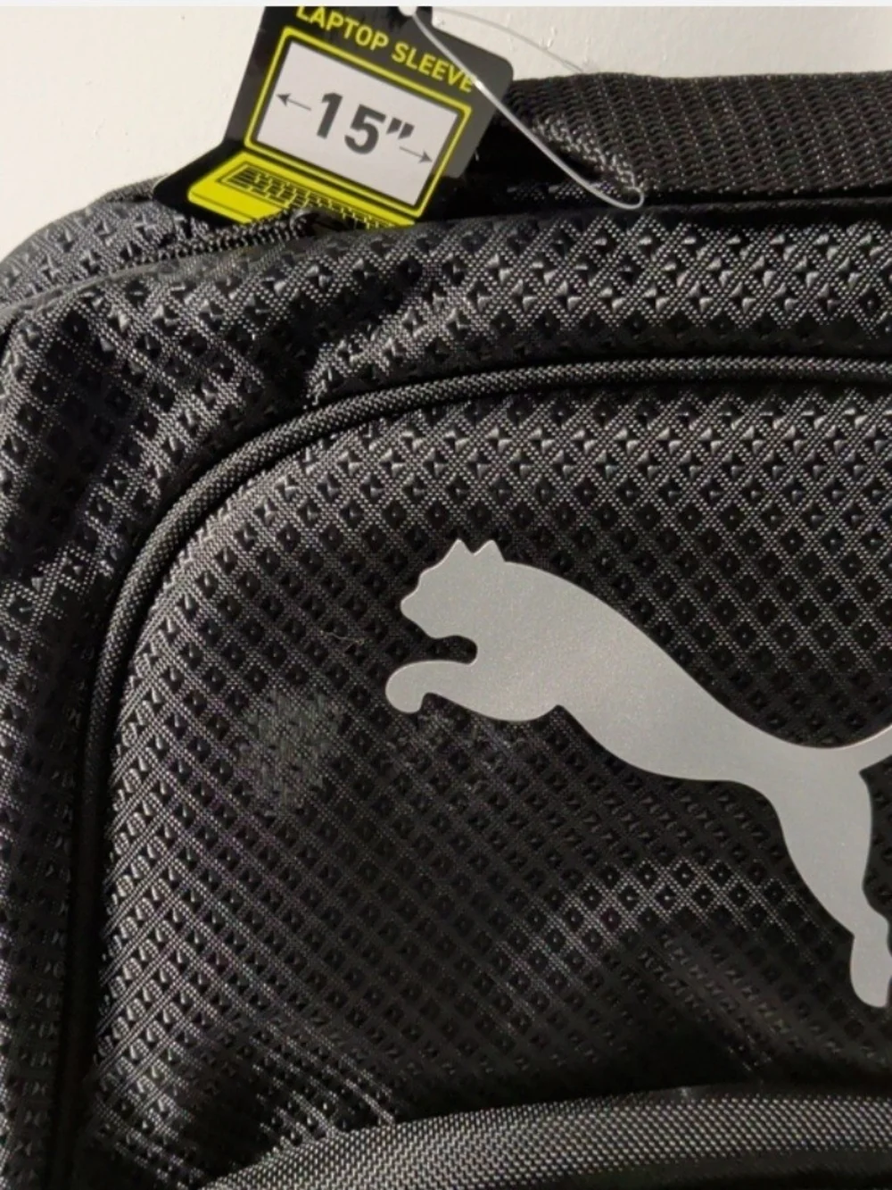 PUMA Contender 3.0 Black Backpack 15” Laptop Sleeve NWT